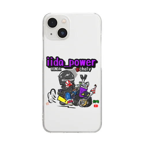 iida_powerオリジナル Clear Smartphone Case