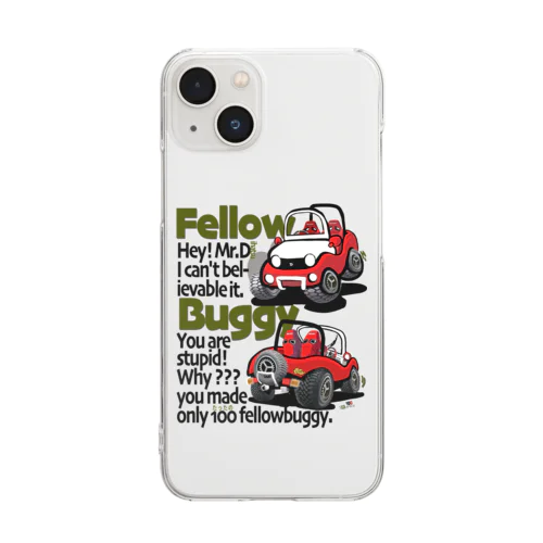 fellowBuggy クリアスマホケース