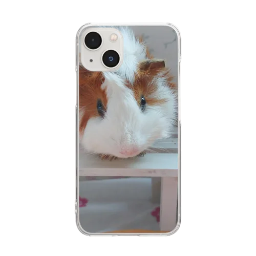 モルモットのmilk Clear Smartphone Case