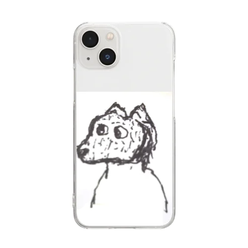 僕の犬 Clear Smartphone Case