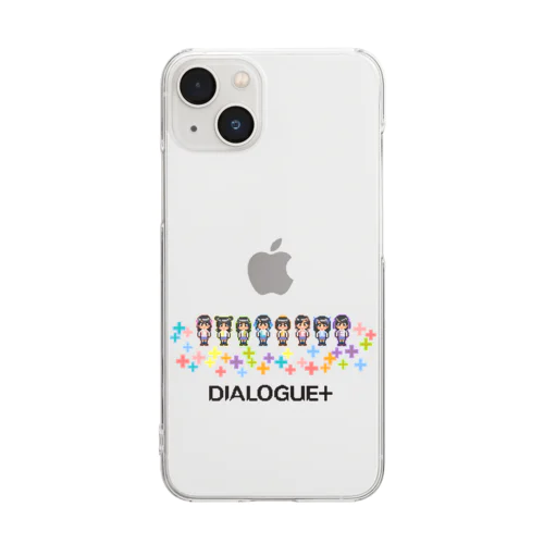 ドットDIALOGUE＋ 箱推しクリアスマホケース Clear Smartphone Case