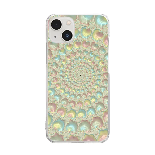 fractalartデザインスマホケース Clear Smartphone Case