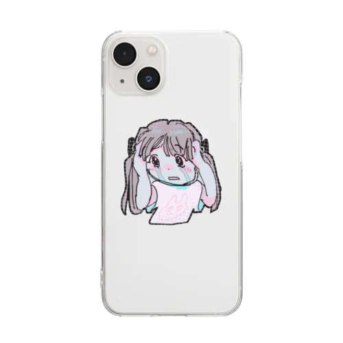 分かんなくなった人 Clear Smartphone Case