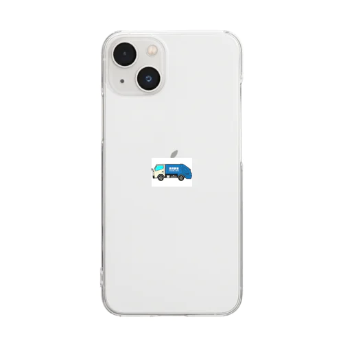 ゴミ収集車 Clear Smartphone Case