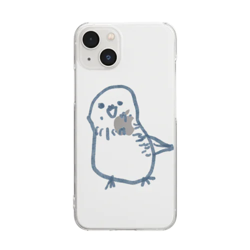 インコさん Clear Smartphone Case