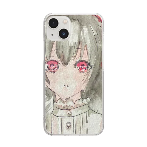 つばき🎀🐈‍⬛ Clear Smartphone Case