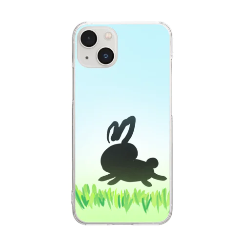 うさぎ Clear Smartphone Case