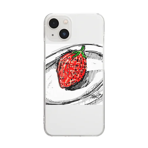 strawberry Clear Smartphone Case