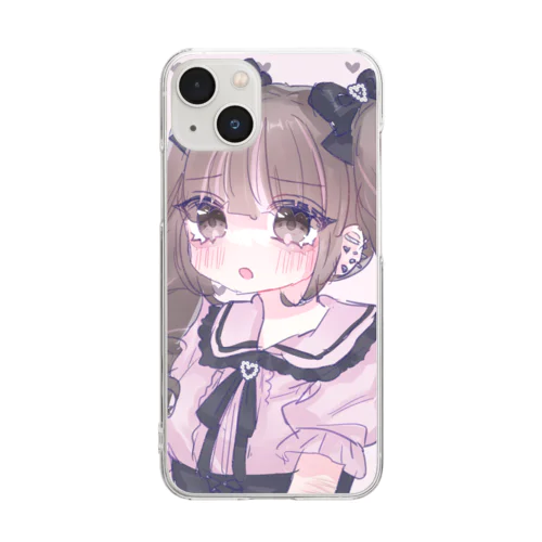 地雷ちゃん　スマホケース Clear Smartphone Case