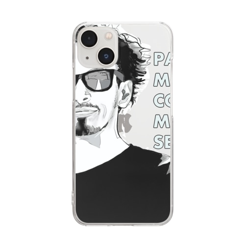 PMCMSデザイン化1周年記念（笑）バージョン Clear Smartphone Case