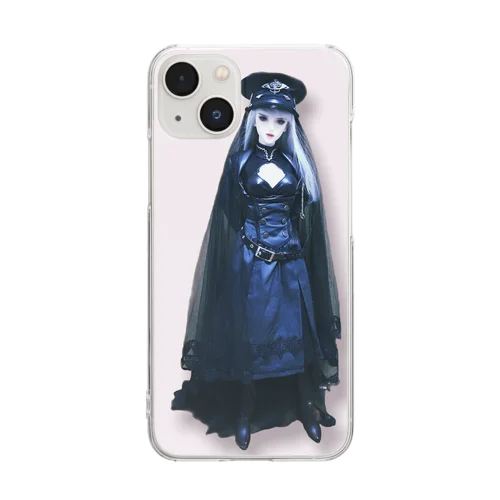 MyDoll01：アレクシア(軍服ver) Clear Smartphone Case