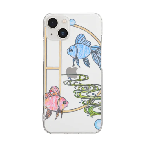 GoldFish金魚 Clear Smartphone Case