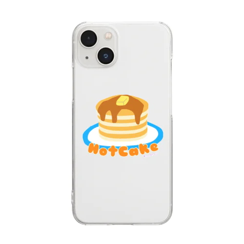 Monaくんのホットケーキ Clear Smartphone Case