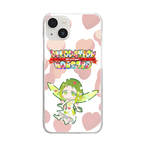 デコモン【ふぇりあ】 Clear Smartphone Case