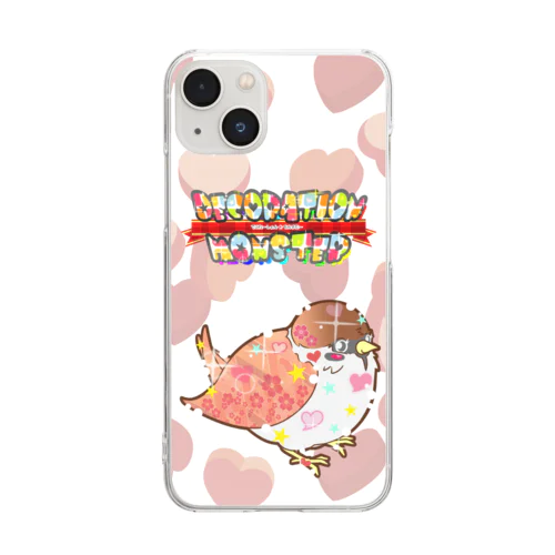 デコモン【ふくちゃん】 Clear Smartphone Case