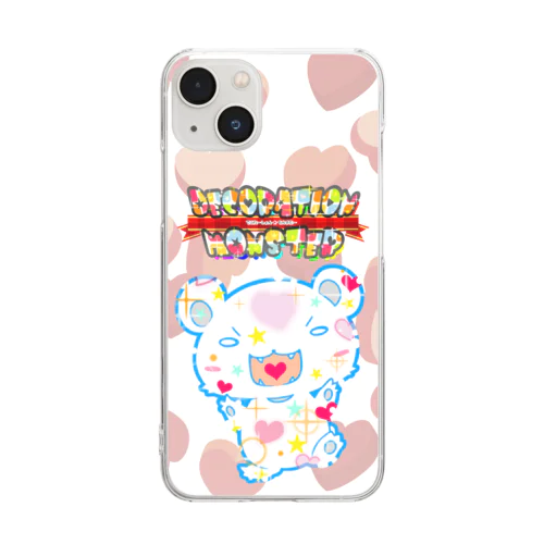 デコモン【びぇり】 Clear Smartphone Case