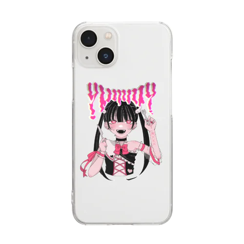 あしんめとり〜 Clear Smartphone Case