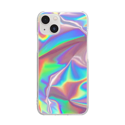 Rainbowcolor🌈シリーズスマホケース クリアスマホケース