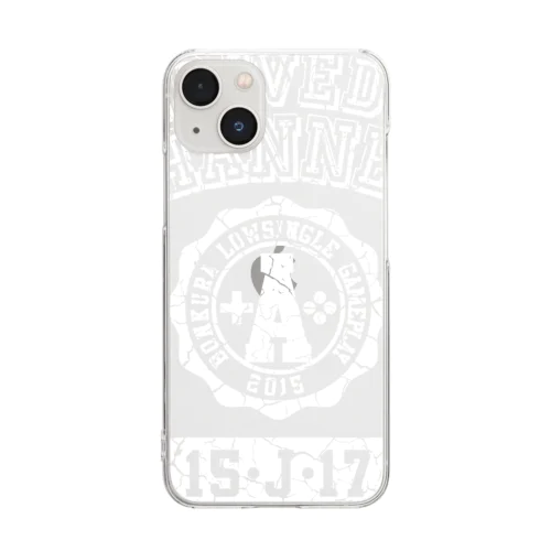 A COLLEGE1 Clear Smartphone Case