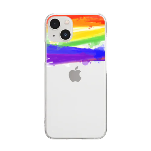 RAINBOW 虹 Clear Smartphone Case