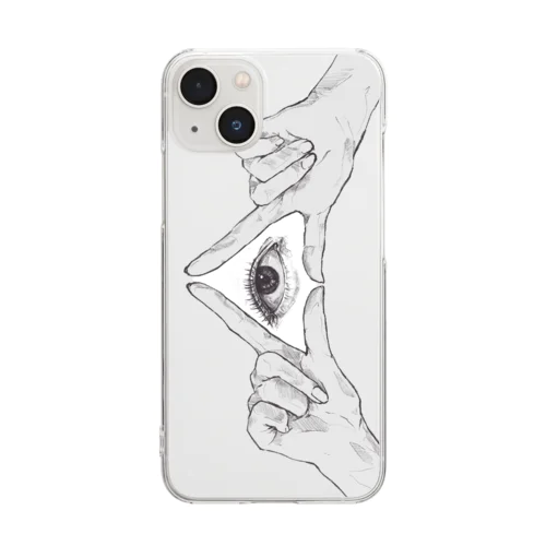 まなざし Clear Smartphone Case