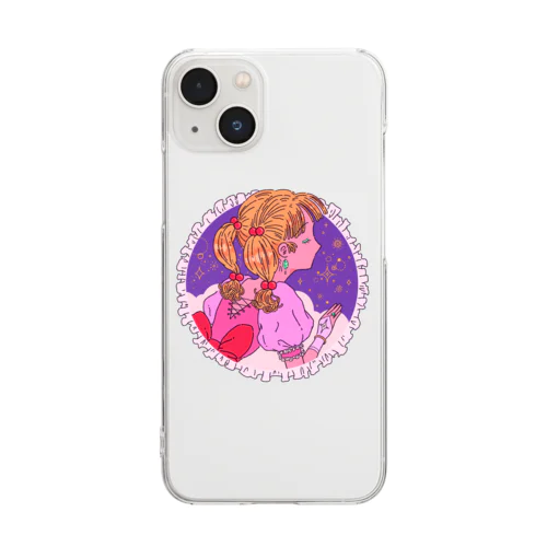 夢みる少女 Clear Smartphone Case