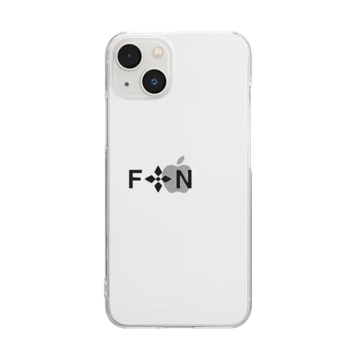 FNロゴ Clear Smartphone Case