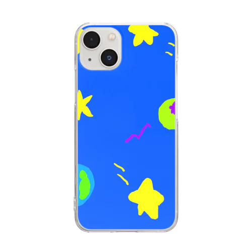 宇宙防衛軍 Clear Smartphone Case