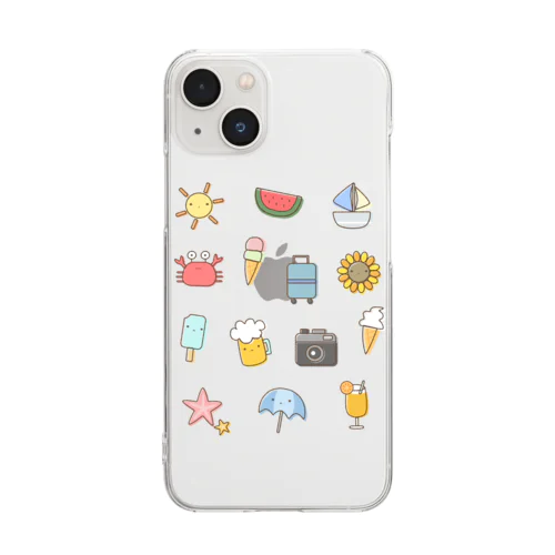 Summer01 Clear Smartphone Case