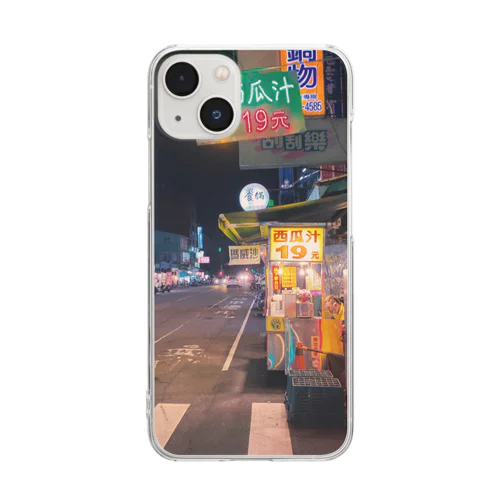 夜市 Clear Smartphone Case