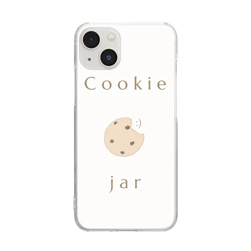 cookie jar クリアスマホケース