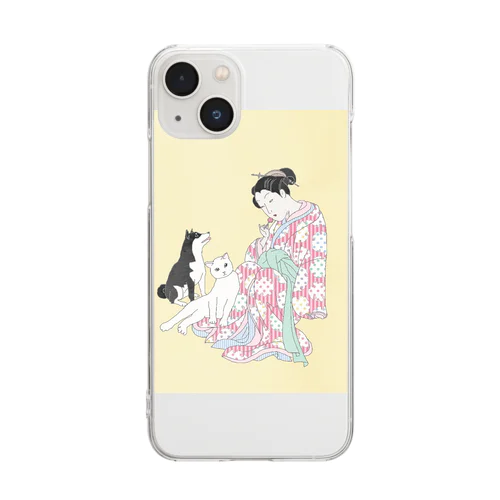 sweet life / チュッパチャプスとわたし Clear Smartphone Case