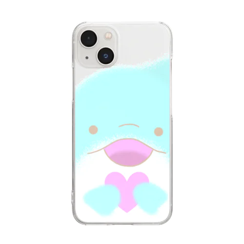 ゆるふわーず♡いるか Clear Smartphone Case