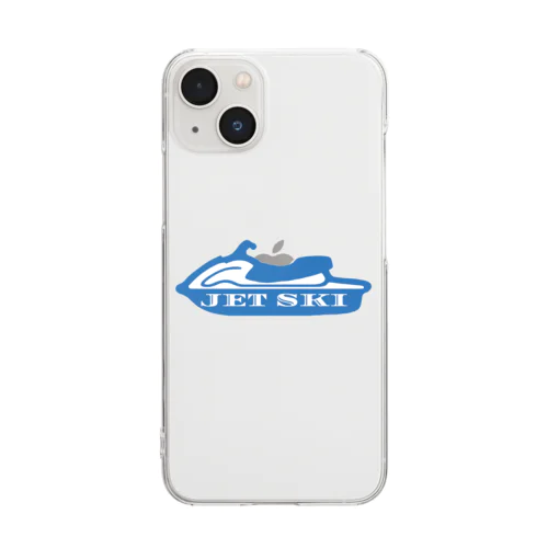 水上バイク Clear Smartphone Case