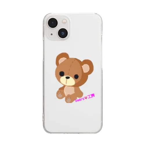 Bears工房オリジナル Clear Smartphone Case