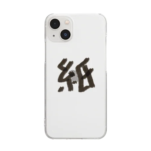 紙丸 Clear Smartphone Case