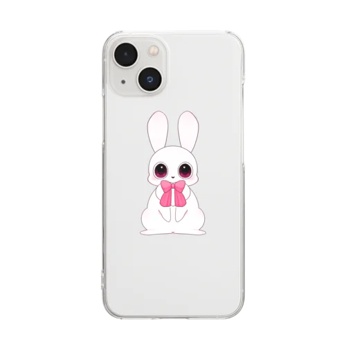 うさぎのColor Clear Smartphone Case