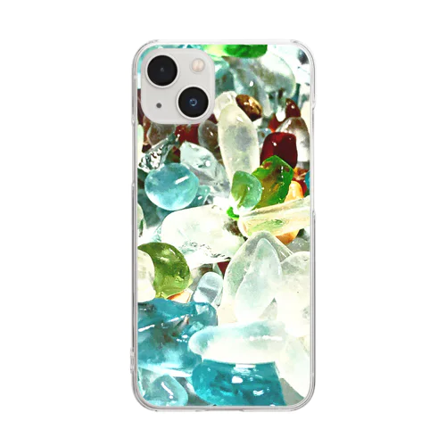 うみのほうせき Clear Smartphone Case