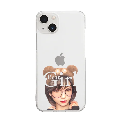 Bear Girl ☆◡̈⋆ Clear Smartphone Case