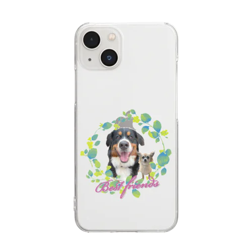 チワバニちゃん(ダブルトーン) Clear Smartphone Case