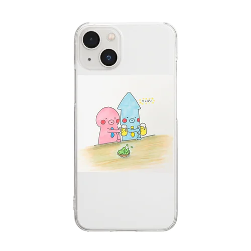 ノンアルコールだよ Clear Smartphone Case