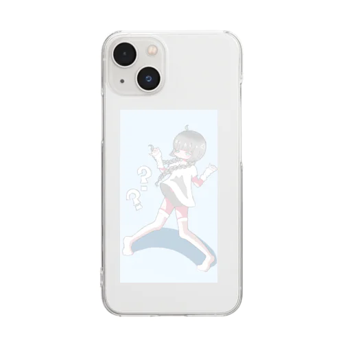 天使の夢 Clear Smartphone Case