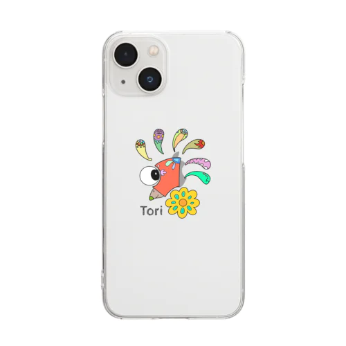 ぼくはTORI Clear Smartphone Case