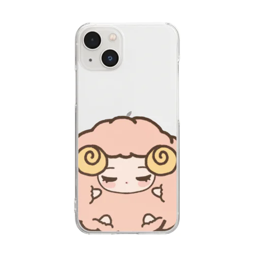 めぇちゃん Clear Smartphone Case