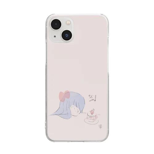 【배고파】ペゴパ-case Clear Smartphone Case