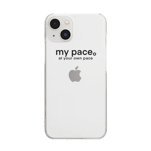 My pace。 Clear Smartphone Case