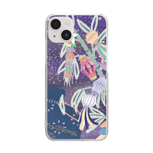 Tanabata -bamboo*leaf- Clear Smartphone Case