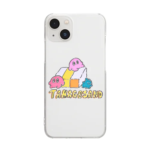 たまごサンド Clear Smartphone Case