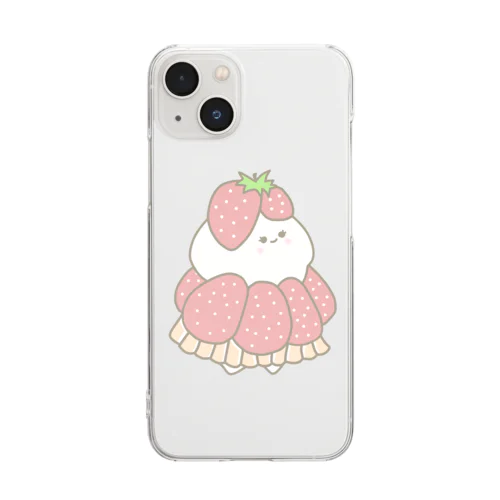 いちごタルトのタルトちゃん🍓 Clear Smartphone Case