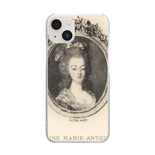 マリー・アントワネット Clear Smartphone Case